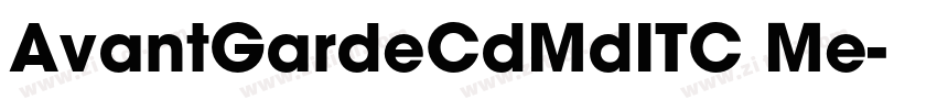 AvantGardeCdMdITC Me字体转换